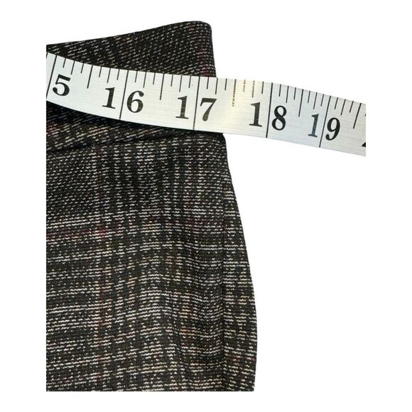 Kut From The Kloth Women's Gray Checkered Tapered Dress Pants Size 12 NWOT - Picture 3 of 7